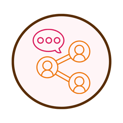 Two-way sharing of information